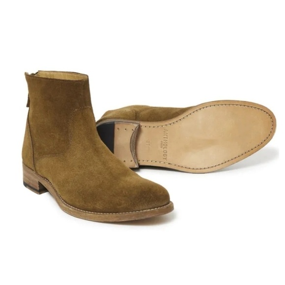 ANTHOLOGY PARIS 
6800 Suede Boots | Brown Size EUR 38 US 8 - Picture 6 of 17